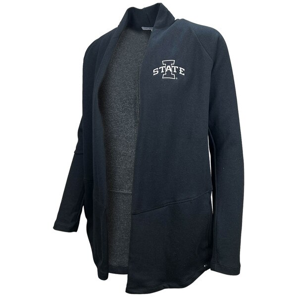 College House I-State Black Cardigan